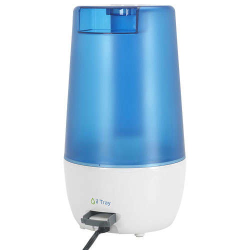 PureGuardian H965AR 70-Hr Ultrasonic Humidifier with Aromatherapy Tray - Blue