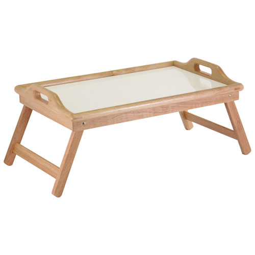 Bed Tray - Natural/White