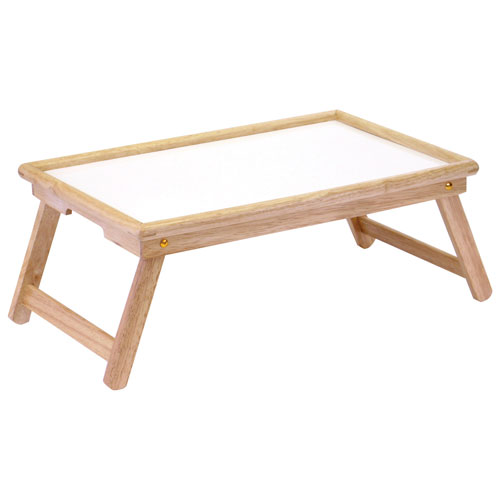 Bed Tray - Natural/White