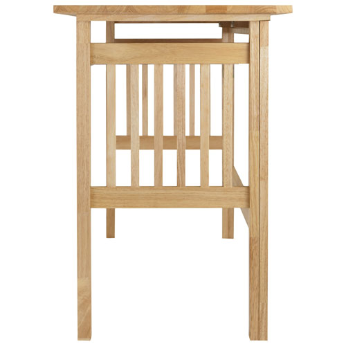 Mission Transitional Computer Desk - Natural