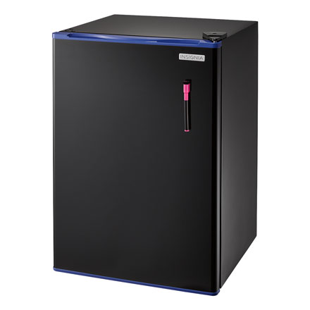 Insignia 2.6 Cu. Ft. Free-Standing Bar Fridge - Black - Only at Best Buy