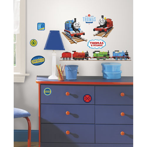 RoomMates Thomas the Tank Engine Peel & Stick Wall Decals