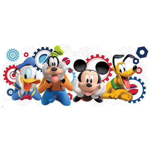 Décalcomanie murale géante Mickey Mouse Clubhouse Capers de RoomMates