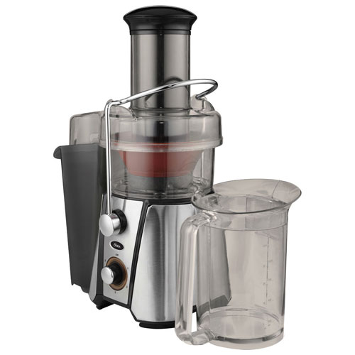 Oster JusSimple Centrifugal Juicer - Stainless Steel/Black
