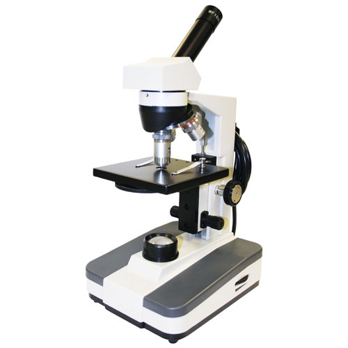 Microscope monoculaire composé 40x à 400x à DEL de gamme BMT de Walter Products