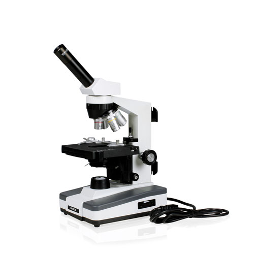 Microscope monoculaire composé 40x à 1000x à DEL de gamme LTM de Walter Products