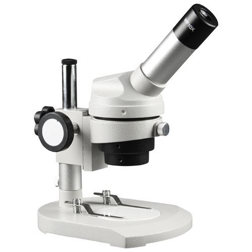 Walter Products 2054 Series 20x Monocular All-Purpose Compound Microscope
