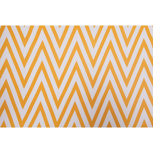 Gouchee Design Chevron Curtain - Set of 2 - Yellow/White