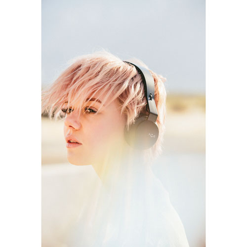 House of Marley Rebel BT On-Ear Bluetooth Headphones - Black