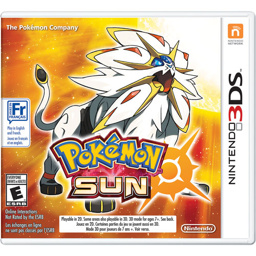 Pokémon Sun (3DS) : Nintendo 3DS, 3DS XL Pokémon Sun (3DS) : Nintendo 3DS, 3DS XL