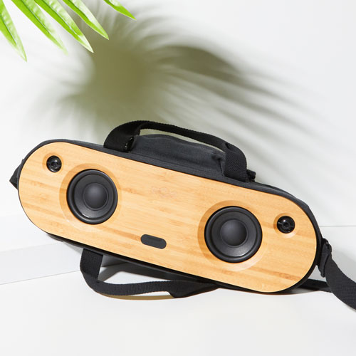 Enceinte sans fil Bluetooth Bag of Riddim 2 de House of Marley - Noir signature