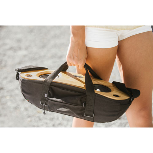 Enceinte sans fil Bluetooth Bag of Riddim 2 de House of Marley - Noir signature