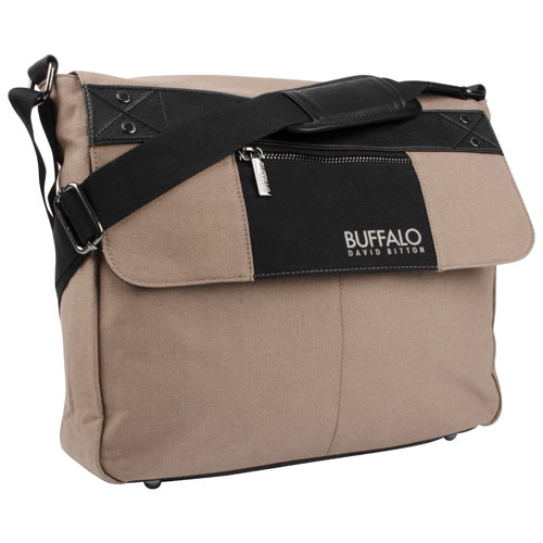 Buffalo Frank Messenger Bag - Tan/Black