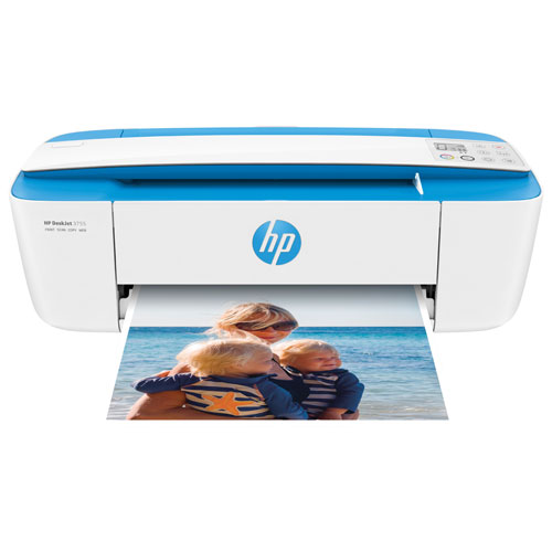 Imprimante à jet d'encre tout-en-un couleur sans fil DeskJet 3755 de HP