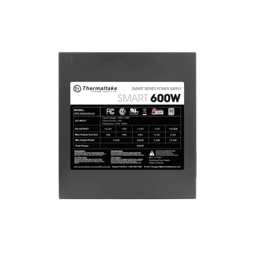 Thermaltake Smart SP-600AH2NKW ATX12V & EPS12V Power Supply