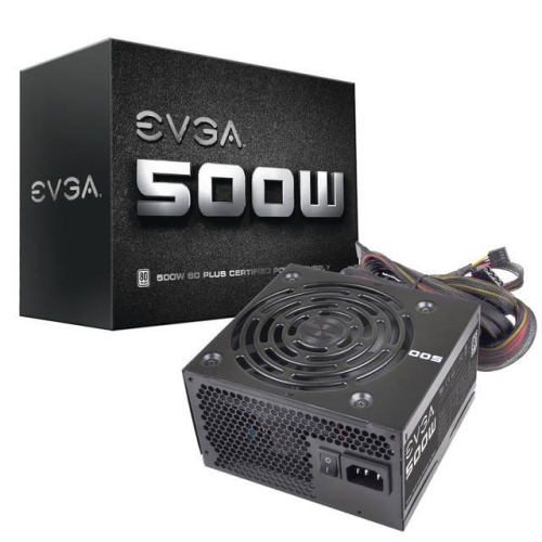 EVGA 500 W1 ATX12/EPS12V 80+ 500W Power Supply