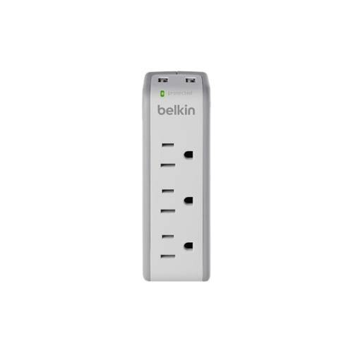 Belkin 3-Outlet Mini Surge Protector with USB Ports