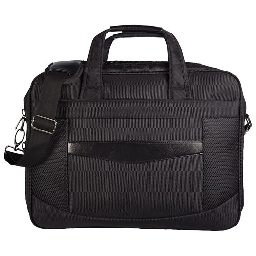 Bugatti 15.6&quot; Laptop Executive Briefcase - Black : Messenger Bags & Briefcases - Best Buy Canada