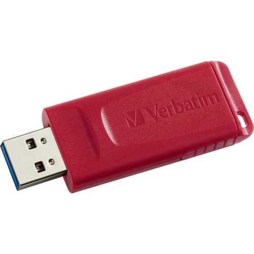 Verbatim 97005 64GB Store 'n' Go USB Flash Drive - Red