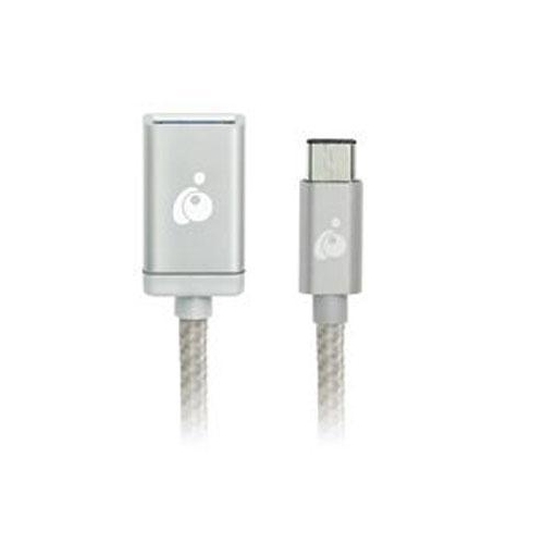 BEST DEALS PLUS INC  Iogear Charge & Sync USB-C to USB Type-A Adapter - In Silver