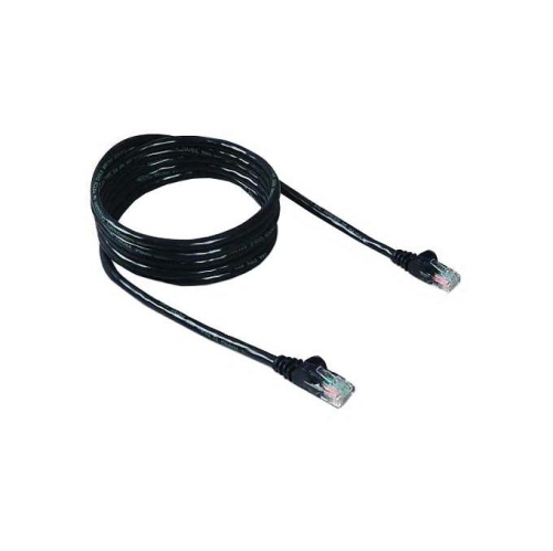 BELKIN  7.6M (24.9 Ft.) Rj45 to Rj45 Snagless Patch Cable - (A3L980B25-Blk-S) In Black