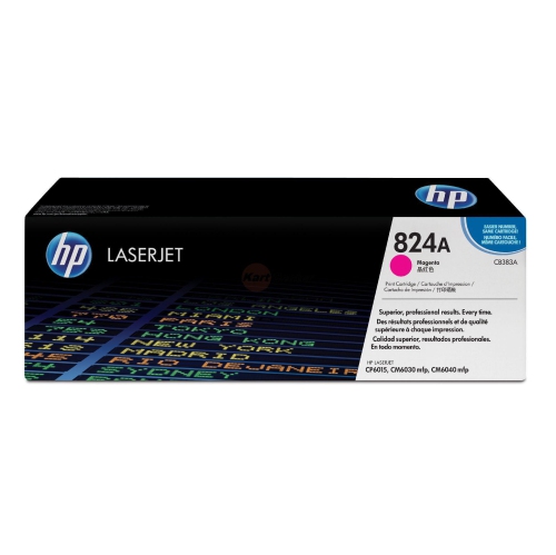 HP  824A (Cb383A) Original Laserjet Toner Cartridge In Magenta