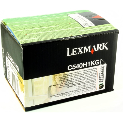 Lexmark Return High Capacity Black Toner Cartridge