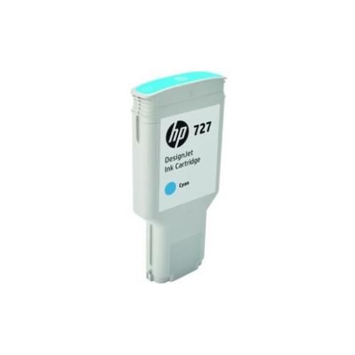 HP 727 300-ml Original Cyan DesignJet Ink Cartridge