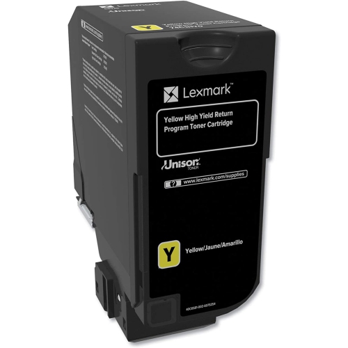 Lexmark CS725 Yellow High Yield Return Program Toner Cartridge