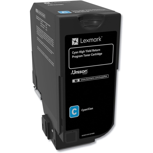 Lexmark CX725 Cyan High Yield Toner Cartridge