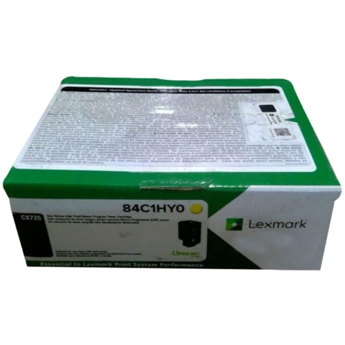 Cartouche d’encre en poudre jaune DE LEXMARK