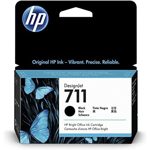 HP  711 38-Ml Original Designjet Ink Cartridge In Black [This review was collected as part of a promotion