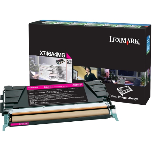 LEXMARK  Toner (X746A1Mg) In Magenta