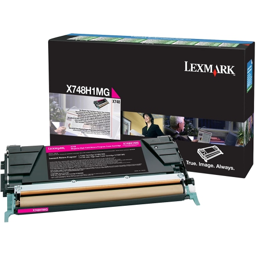 X748 Magenta High Yield Return Program Toner Cartridge