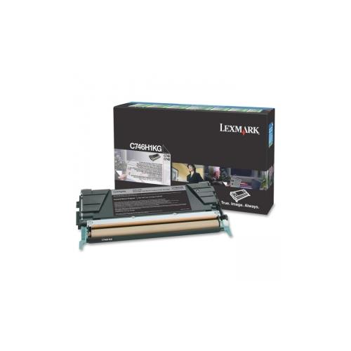 Lexmark C746/C748 Black High Yield Toner Cartridge