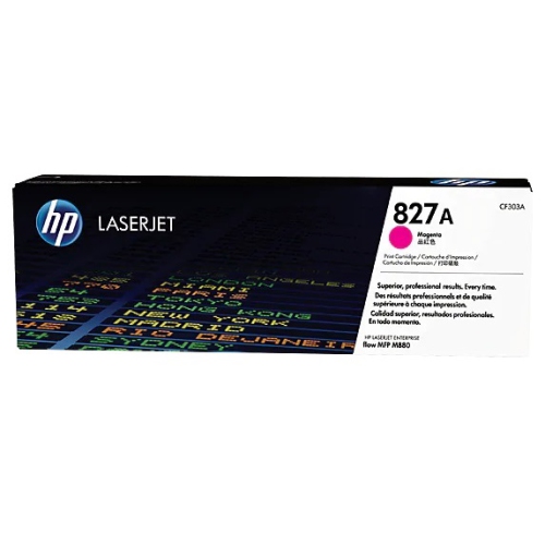 HP 827A Magenta Original LaserJet Toner Cartridge