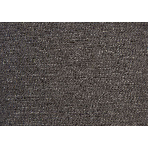 Tabouret de bar contemporain en tissu - Ensemble de 2 - Blanc/gris