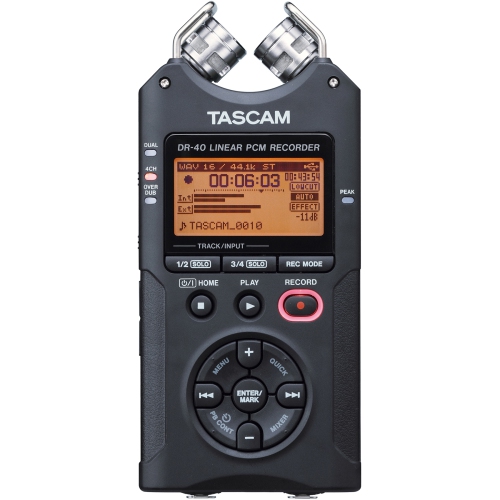 Tascam DR-40 Handheld 4-Track Recorder
