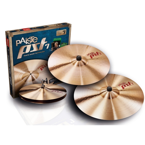 PAISTE  Pst 7 Heavy Rock Cymbal Set - 14/16/20
