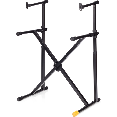 Hercules EZ-Lok Double Tier X-Keyboard Stand