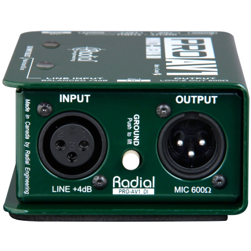 Radial ProAV1 Multimedia DI Box