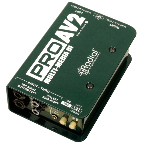 Radial ProAV2 Multimedia DI Box