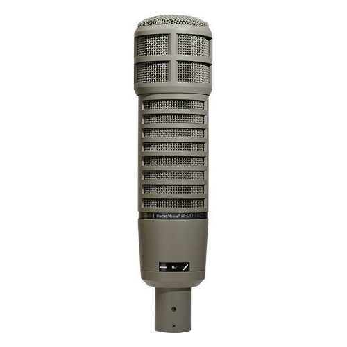 Microphone d'annonce de re20 de diffusion Electro-Voice avec variable-D.