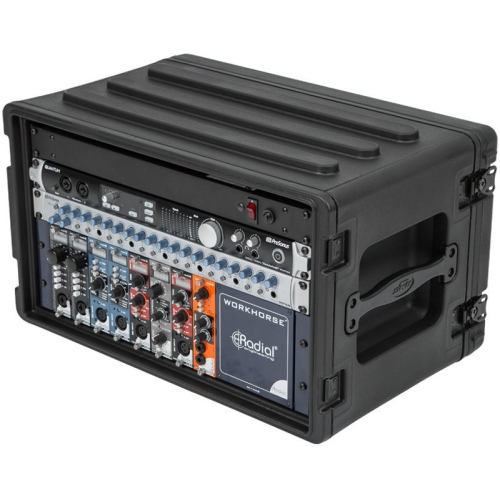 SKB Roto-Molded 6U Shallow Rack