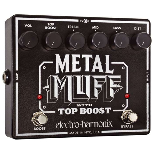 Silencieux en métal Electro-Harmonix avec mode d'amplification supérieur