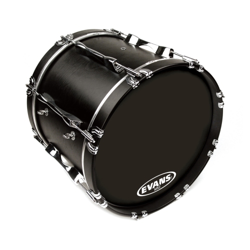 Evans BD30MX2B 30 MX2 Black Bass Drum Head