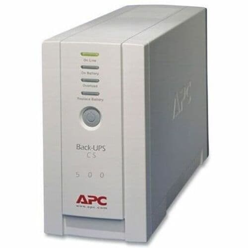 APC 500VA 6-Outlet UPS Battery Backup - - Beige