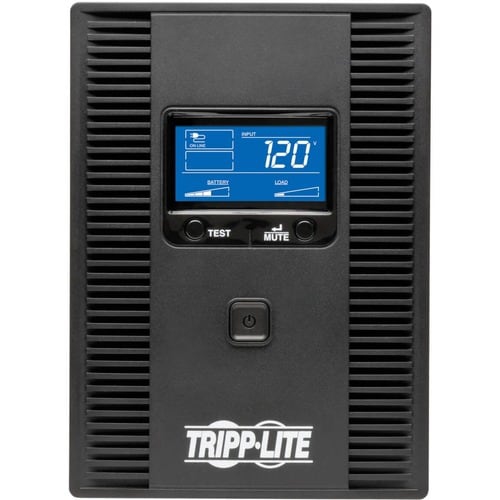 Tripp Lite OmniSmart 1500VA Battery Backup Tower UPS - Black -