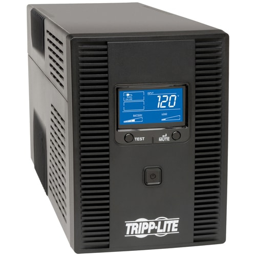 Tripp Lite OmniSmart 1500VA Battery Backup Tower UPS - Black -