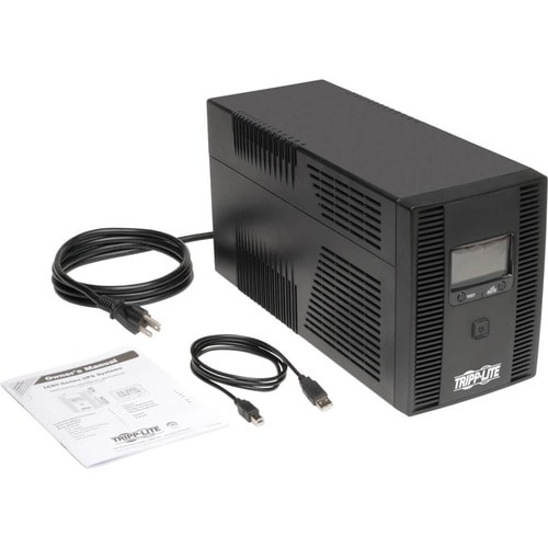 Tripp Lite OmniSmart 1500VA Battery Backup Tower UPS - Black -